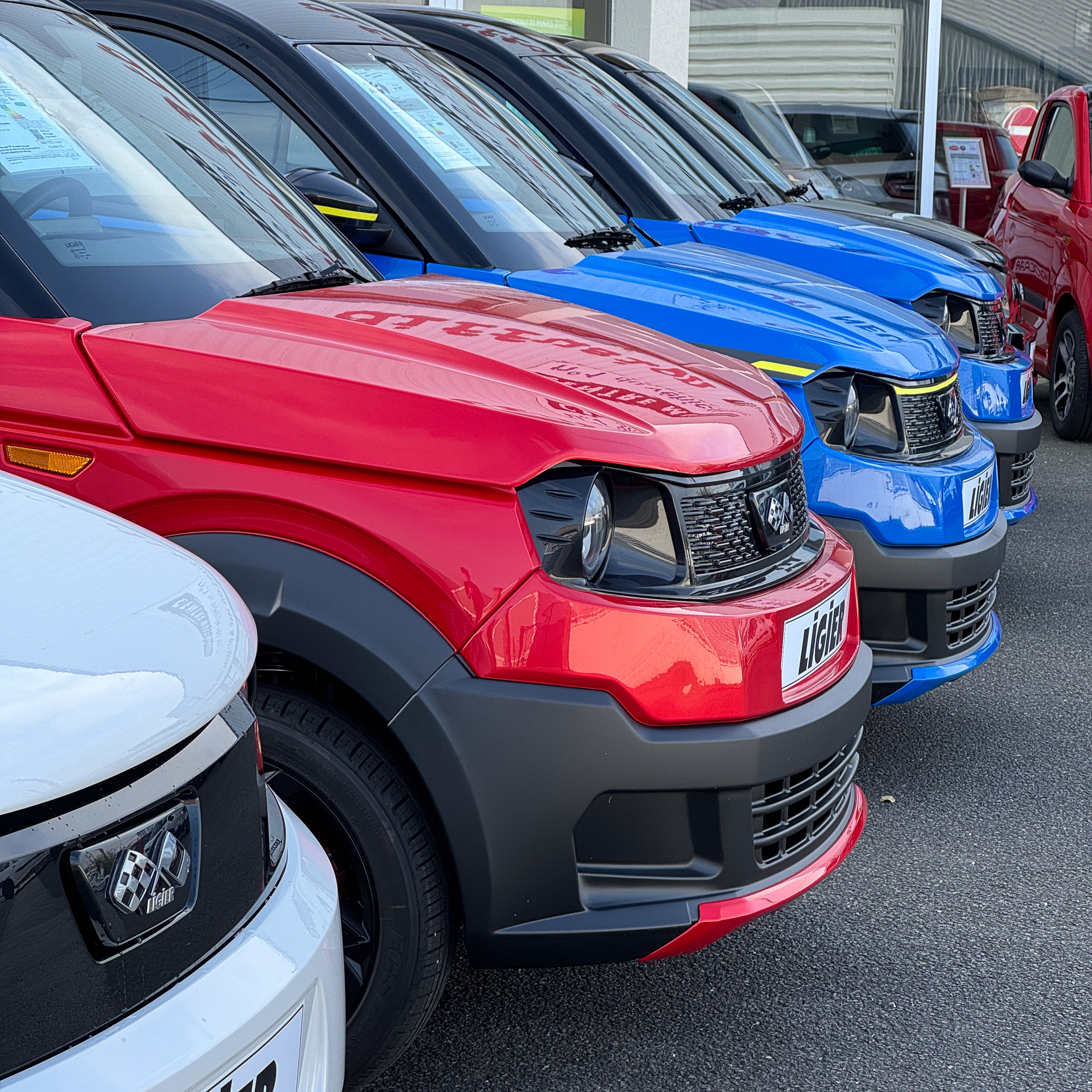 Voiture sans permis Ligier MyLi sur Brest dans la concession Brest Auto Diffusion