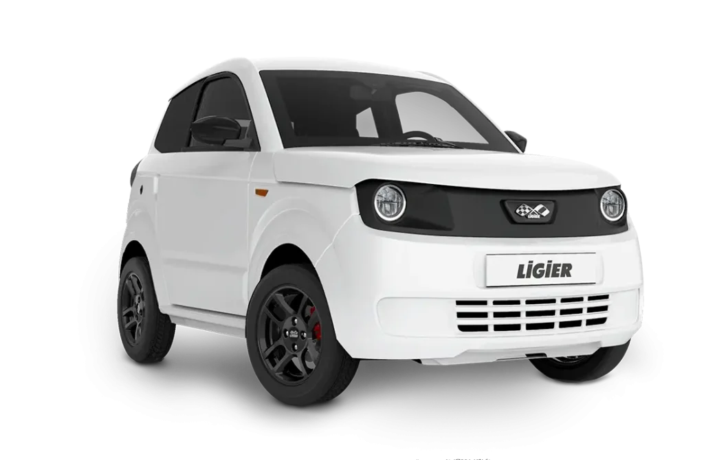 Ligier MyLi MAX BLANC GLACIER 